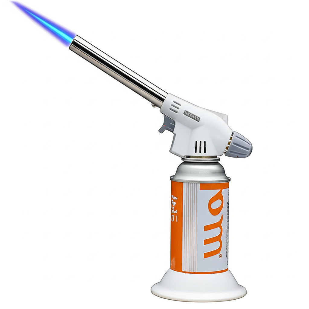 🔥 Camping & BBQ Butane Gas Torch – Adjustable Flame Welding Fire Maker
