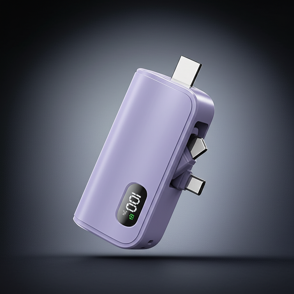 🔋 Xiaomi Mini Power Bank 50,000mAh ⚡ | 2 en 1 | Carga Rápida y Pantalla Digital 📱