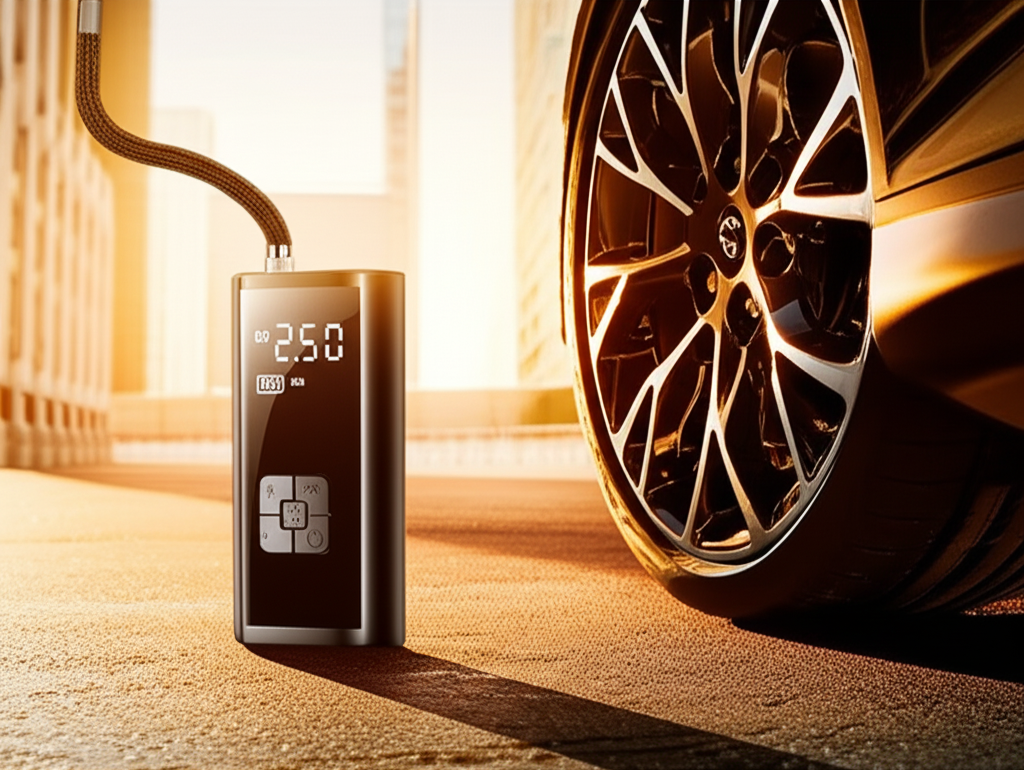 🔧 Portable 5-in-1 Air Compressor