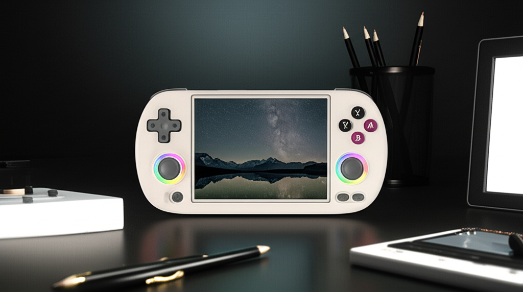 🎮 Anbernic RG40XX H Retro Handheld Game Console – 5000+ Games Preloaded