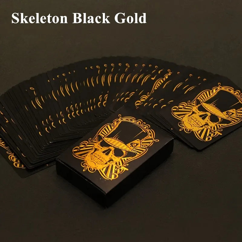 🃏 Multiple Styles Color Playing Card Game – Waterproof Poker Cards, Magic Package, Board Game Gift Collection