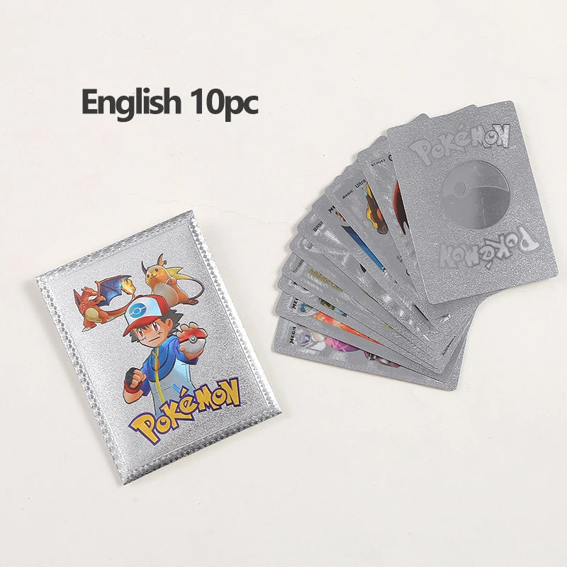 ⚡🐉 Golden Pokémon Card – Pikachu VMAX / GX / EX / V – Rare Collectible