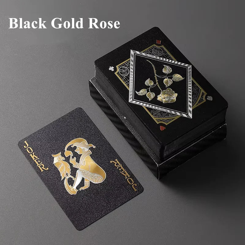 🃏 Multiple Styles Color Playing Card Game – Waterproof Poker Cards, Magic Package, Board Game Gift Collection