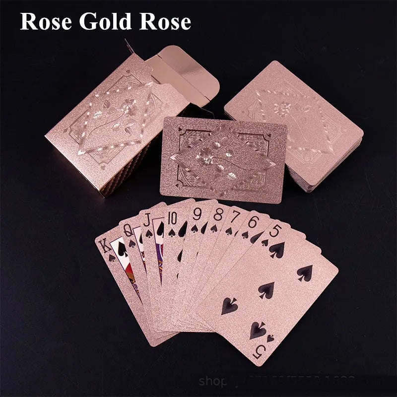 🃏 Multiple Styles Color Playing Card Game – Waterproof Poker Cards, Magic Package, Board Game Gift Collection