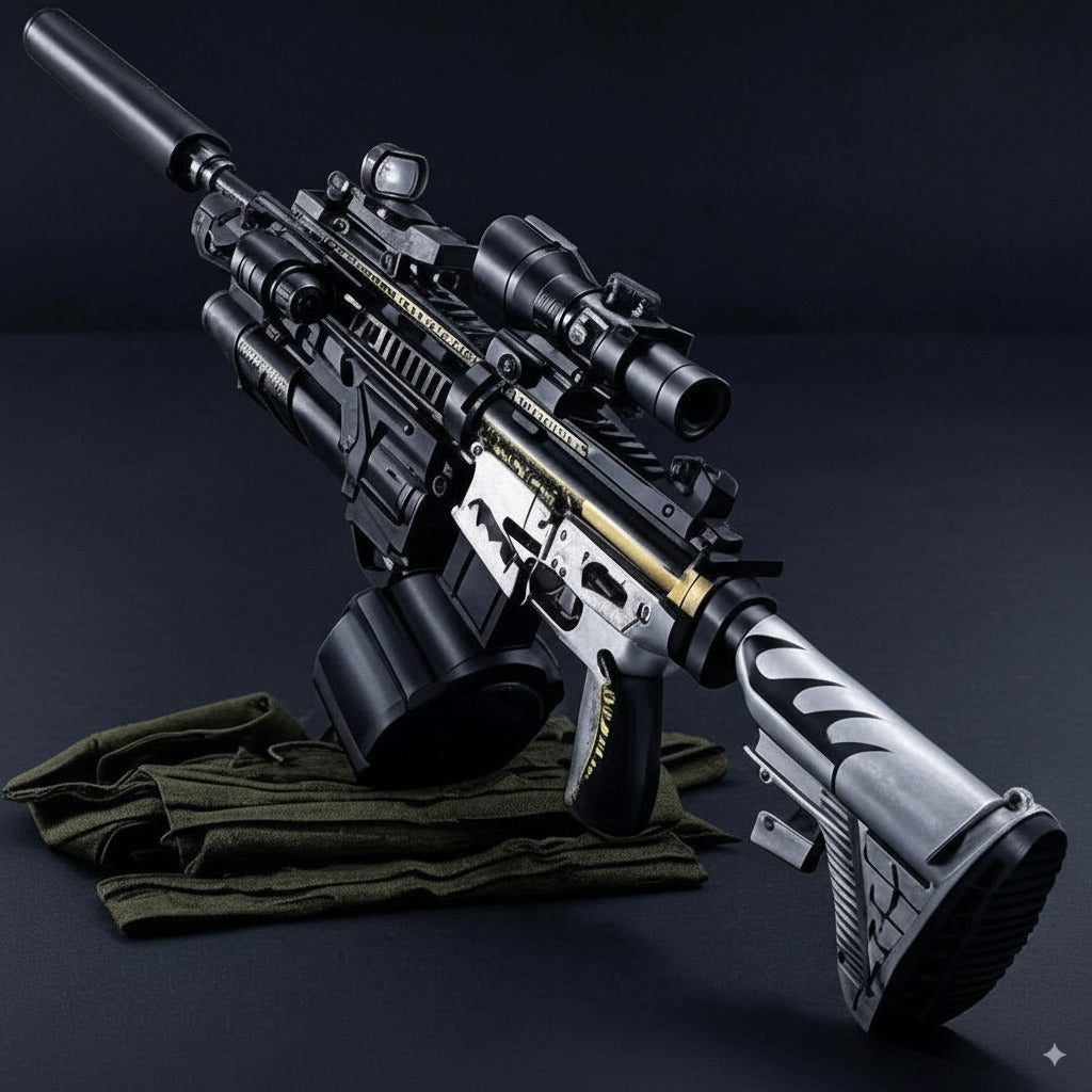 🔫 Automatic M416 Gel Rifle 💥 | Outdoor Toy for Kids & Airsoft Battles 🎯