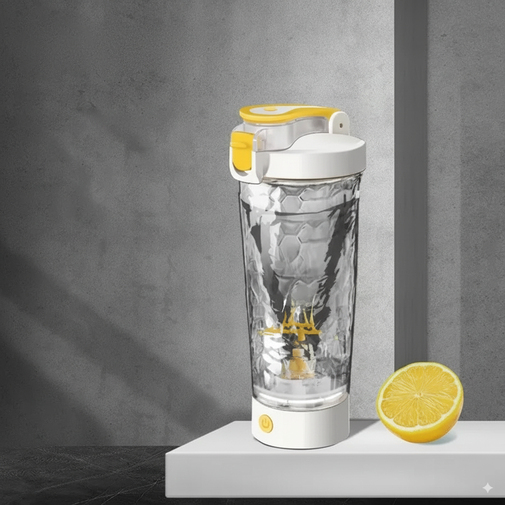 🥤 Portable Rechargeable Blender – 6 Blades | Smoothies, Coffee & Juices