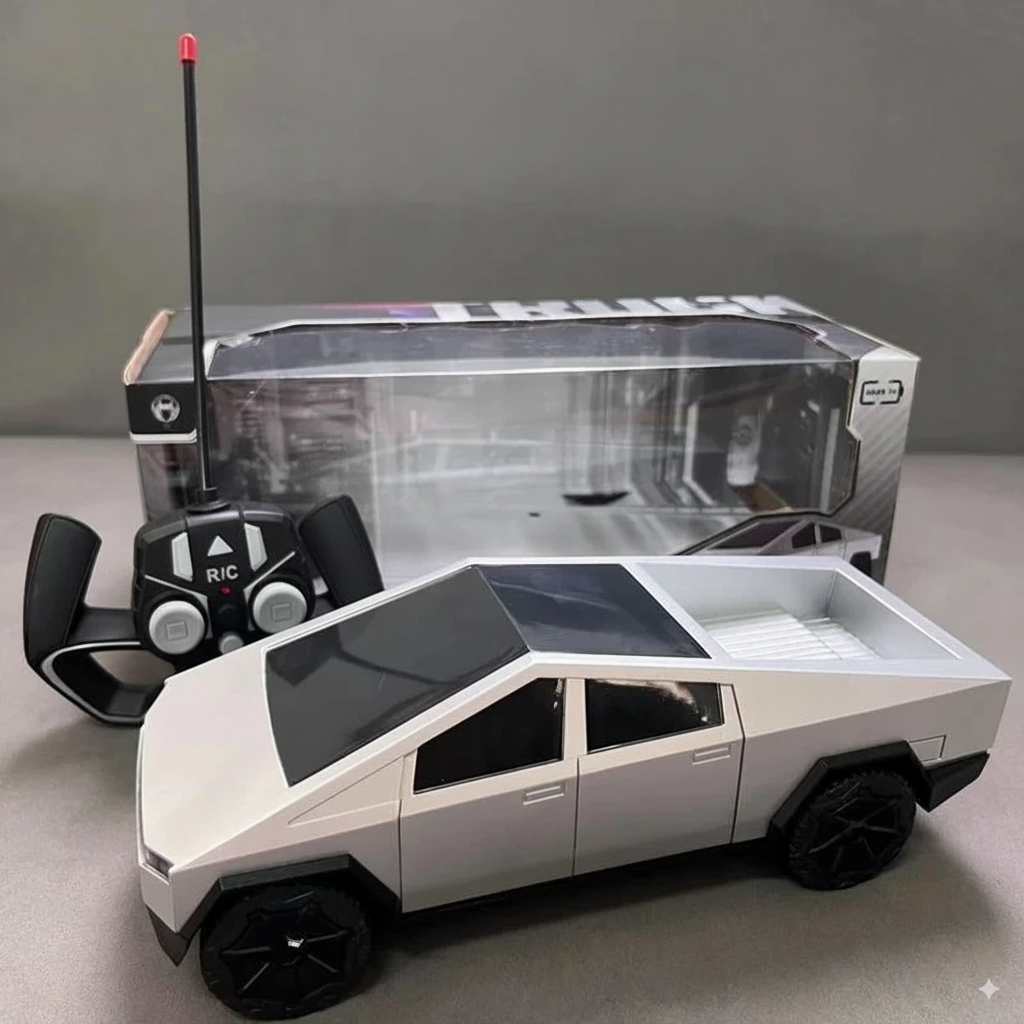 🚗 Tesla Pickup Model Toy Car – Remote Control Simulation