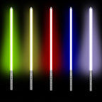 🌟 DiXinNi RGB Metal Lightsaber Laser Sword – 14+ Colors, Sound Effects, Removable Blade