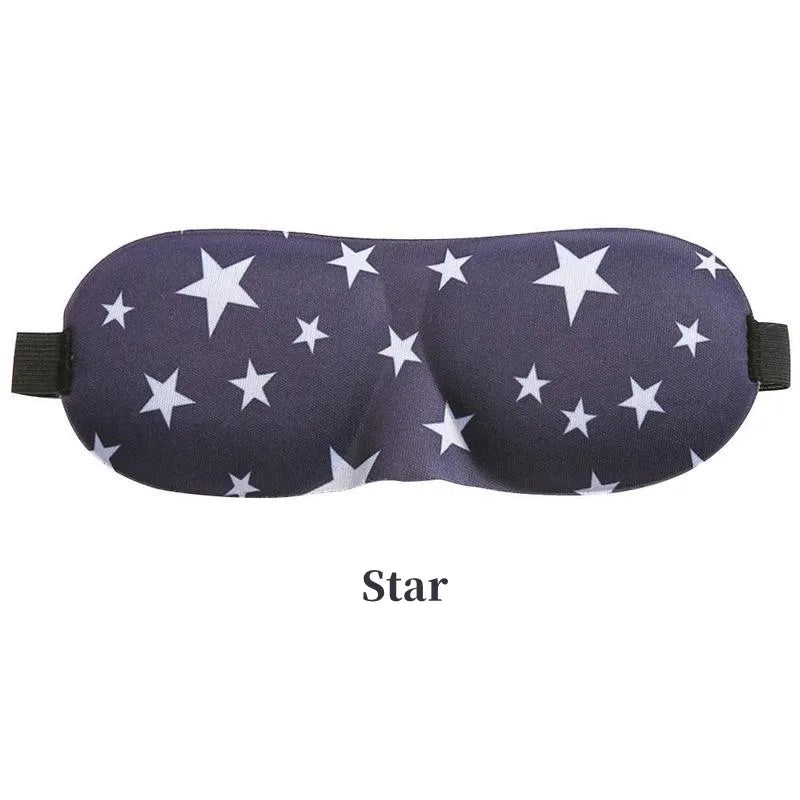 😴 3D Contoured Eye Mask for Sleeping – Lightweight & Comfortable Sleep Blindfold