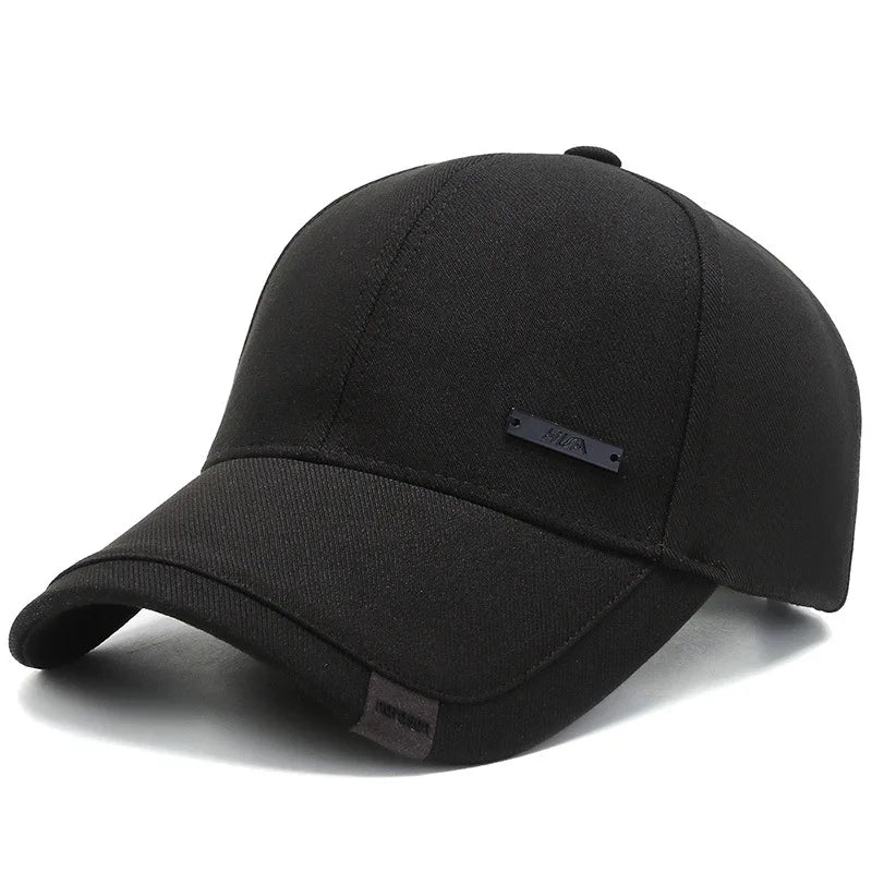 🧢 Unisex Hua Label Baseball Cap – Hip Hop Adjustable Casual Hat