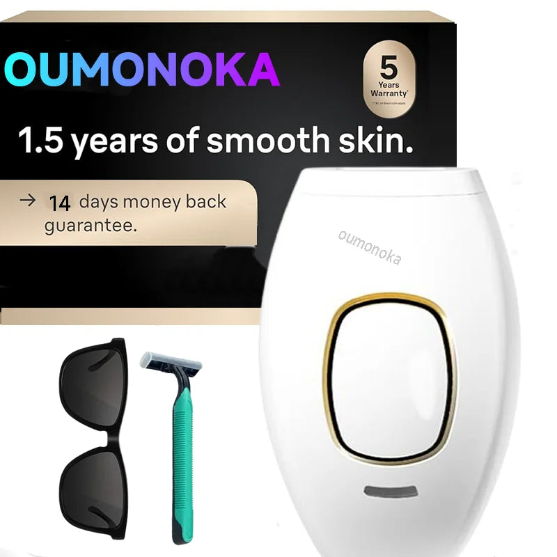✨ IPL Laser Hair Removal Device – Unisex | 999,999 Flashes | Rechargeable & Painless