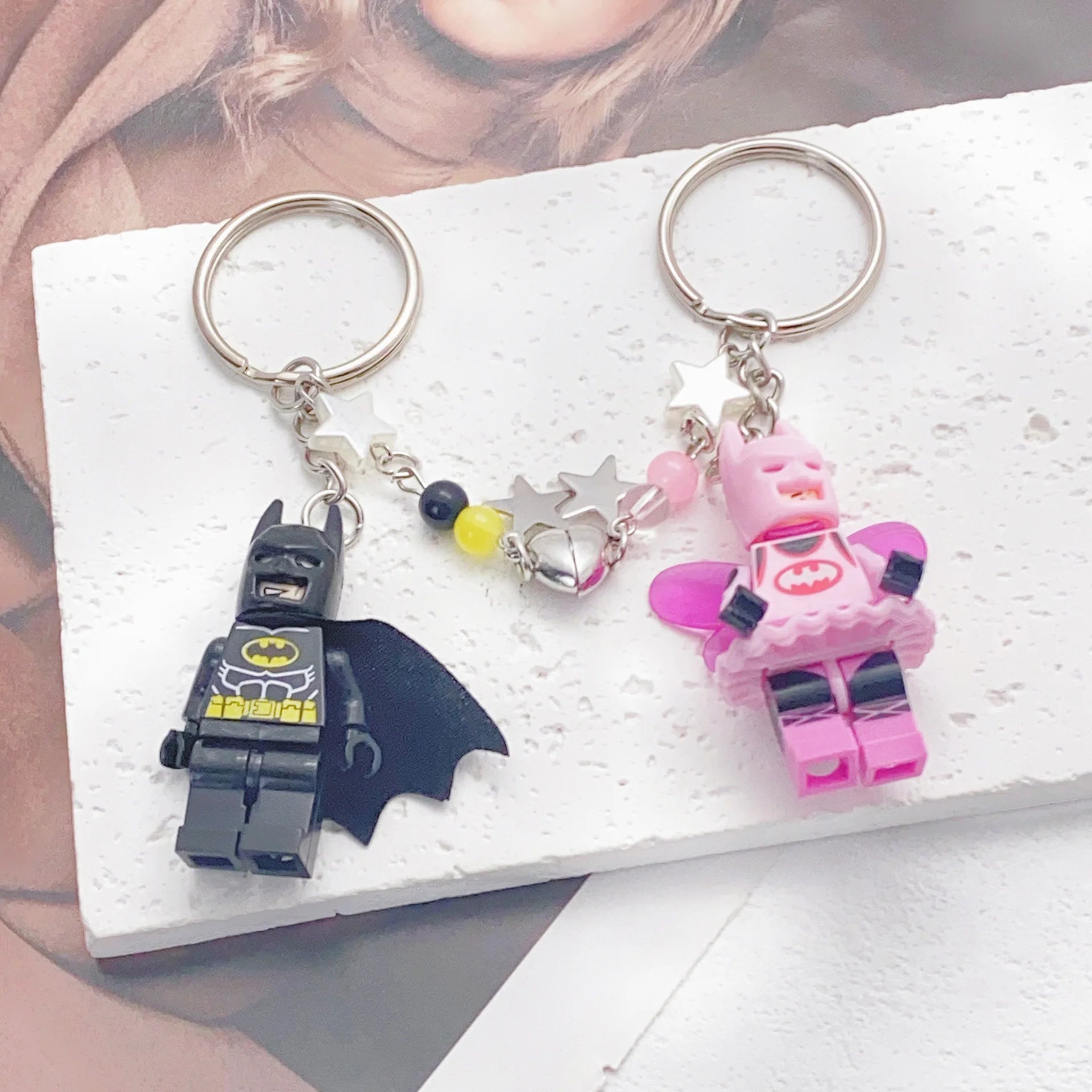 🧚‍♀️ Handmade 3D Fairy & Star Keychain / Charm