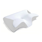 🛏️ Memory Foam Wedge Neck Pillow – Anti-Snore & Anti-Apnea Support