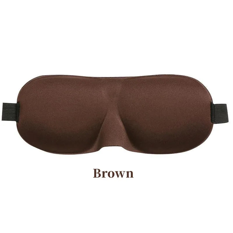 😴 3D Contoured Eye Mask for Sleeping – Lightweight & Comfortable Sleep Blindfold