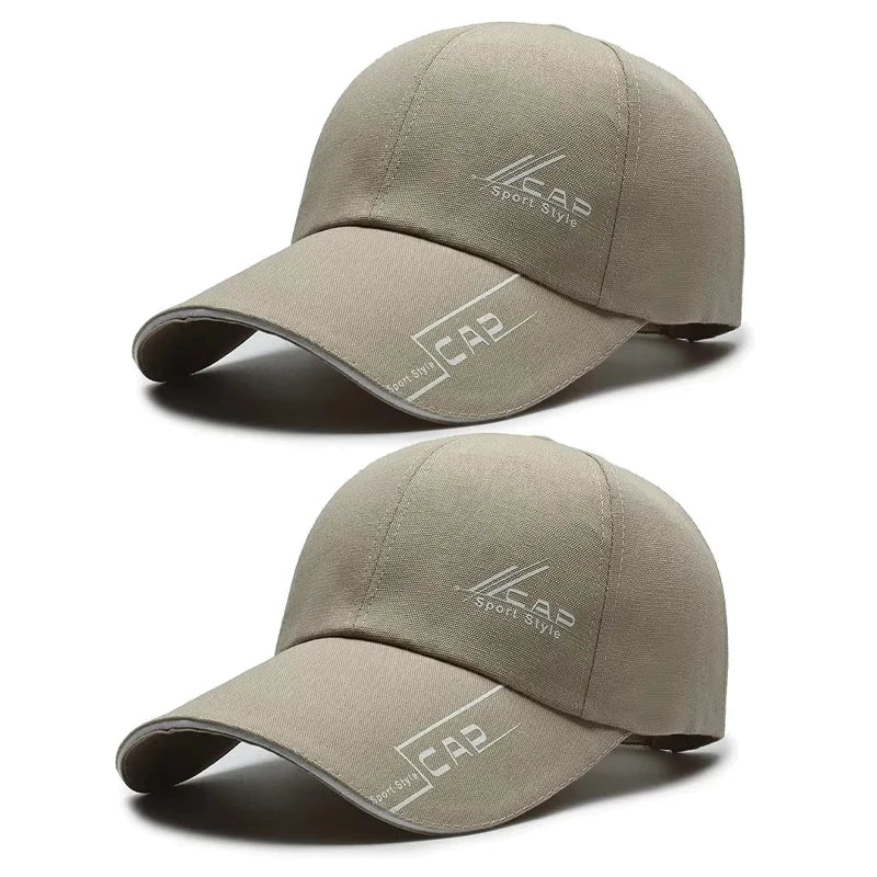 🧢 Summer Long Brim Baseball Cap – Unisex Outdoor Sun Protection Hat