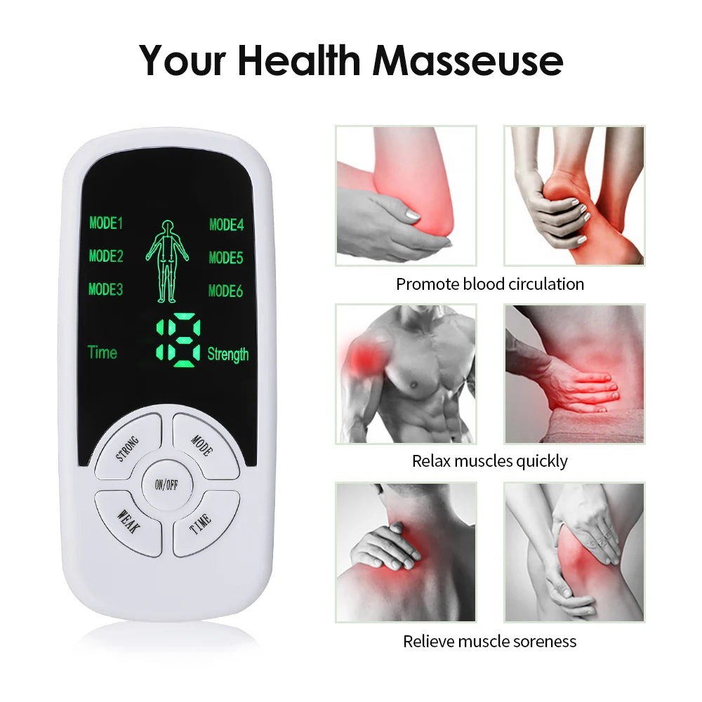 DearBeauty EMS Digital Cervical & Body Massager – Portable Physiotherapy Device