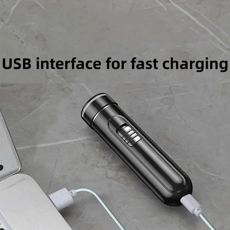 Tanyi Mini Electric Razor for Men – USB Rechargeable Portable Shaver