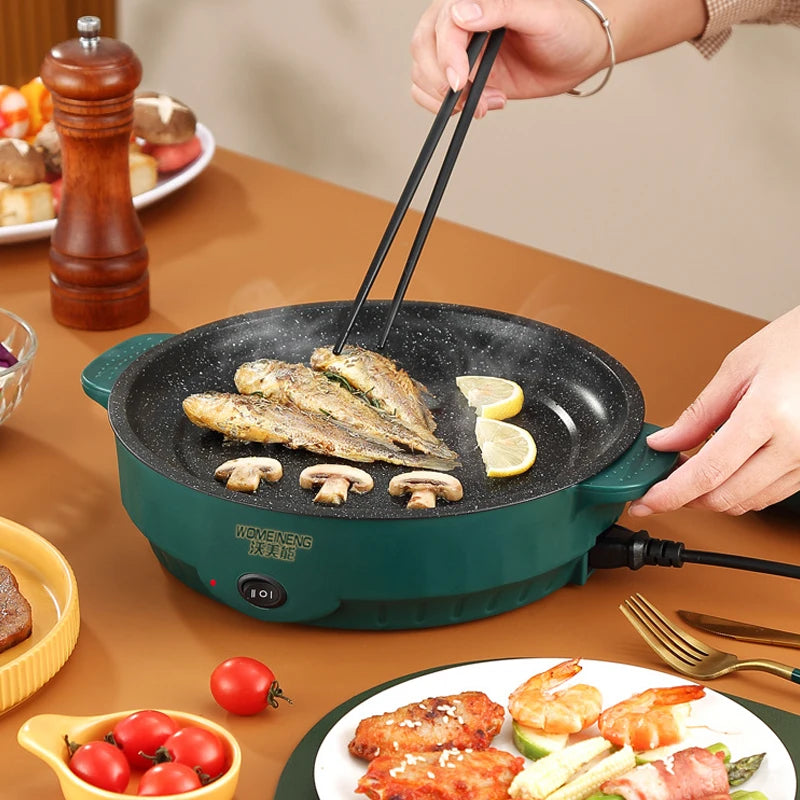 🍳 Electric Frying Pan – Compact & Powerful ⚡