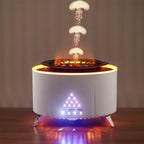 🌋 Volcano Jellyfish Mist Essential Oil Diffuser – 350ml, Night Light, Ultrasonic Cool Mist