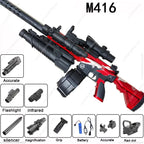 🔫 Automatic M416 Gel Rifle 💥 | Outdoor Toy for Kids & Airsoft Battles 🎯