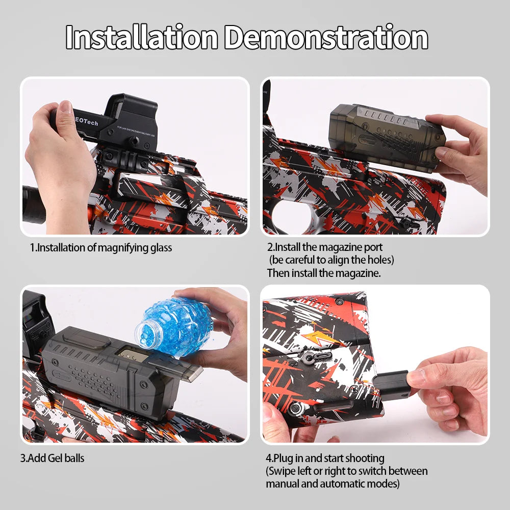🔫 P90 Gel Blaster – Power & Fun in Every Shot 🎯