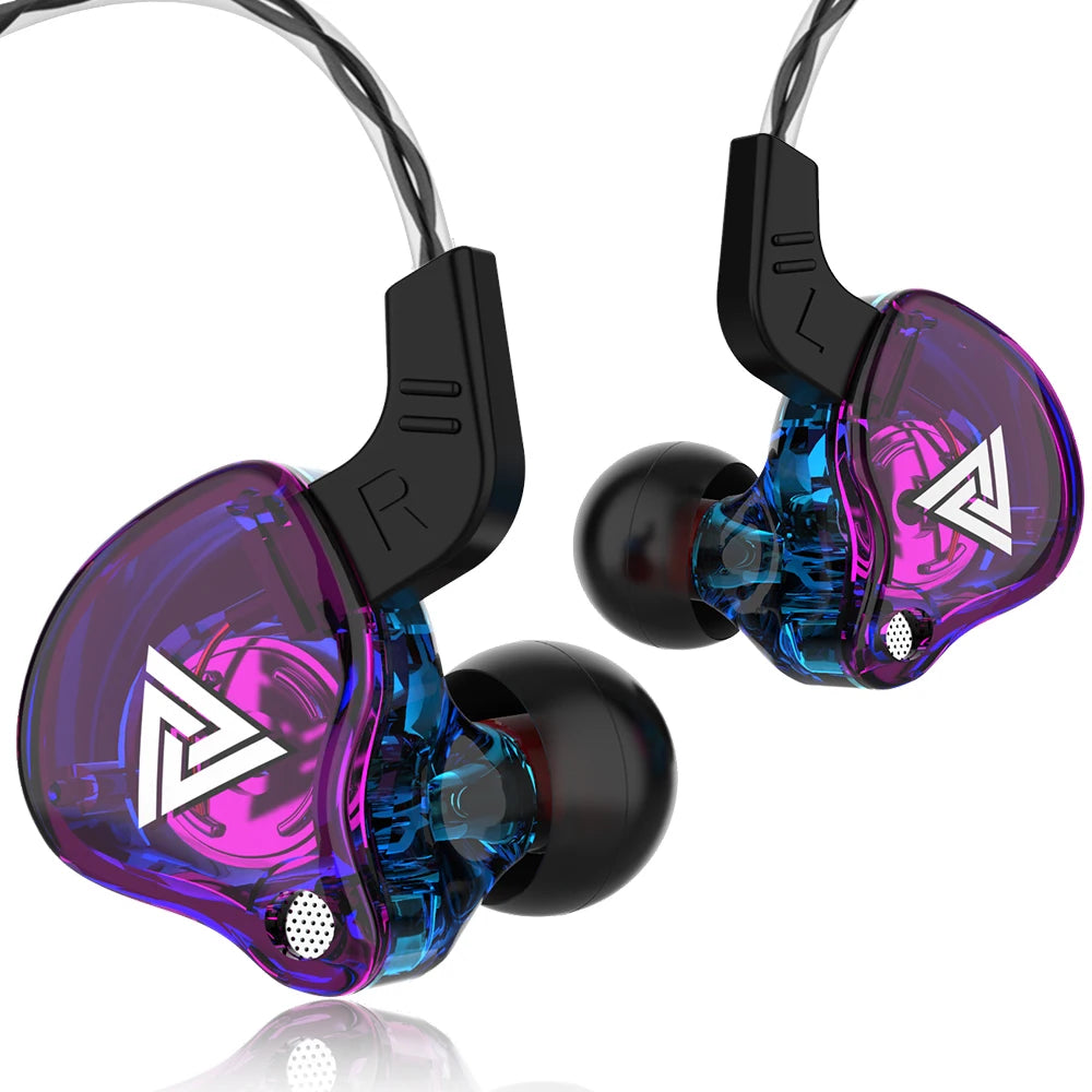 🎧 Original QKZ AK6 In-Ear Earphones – 6 Dynamic Driver Unit