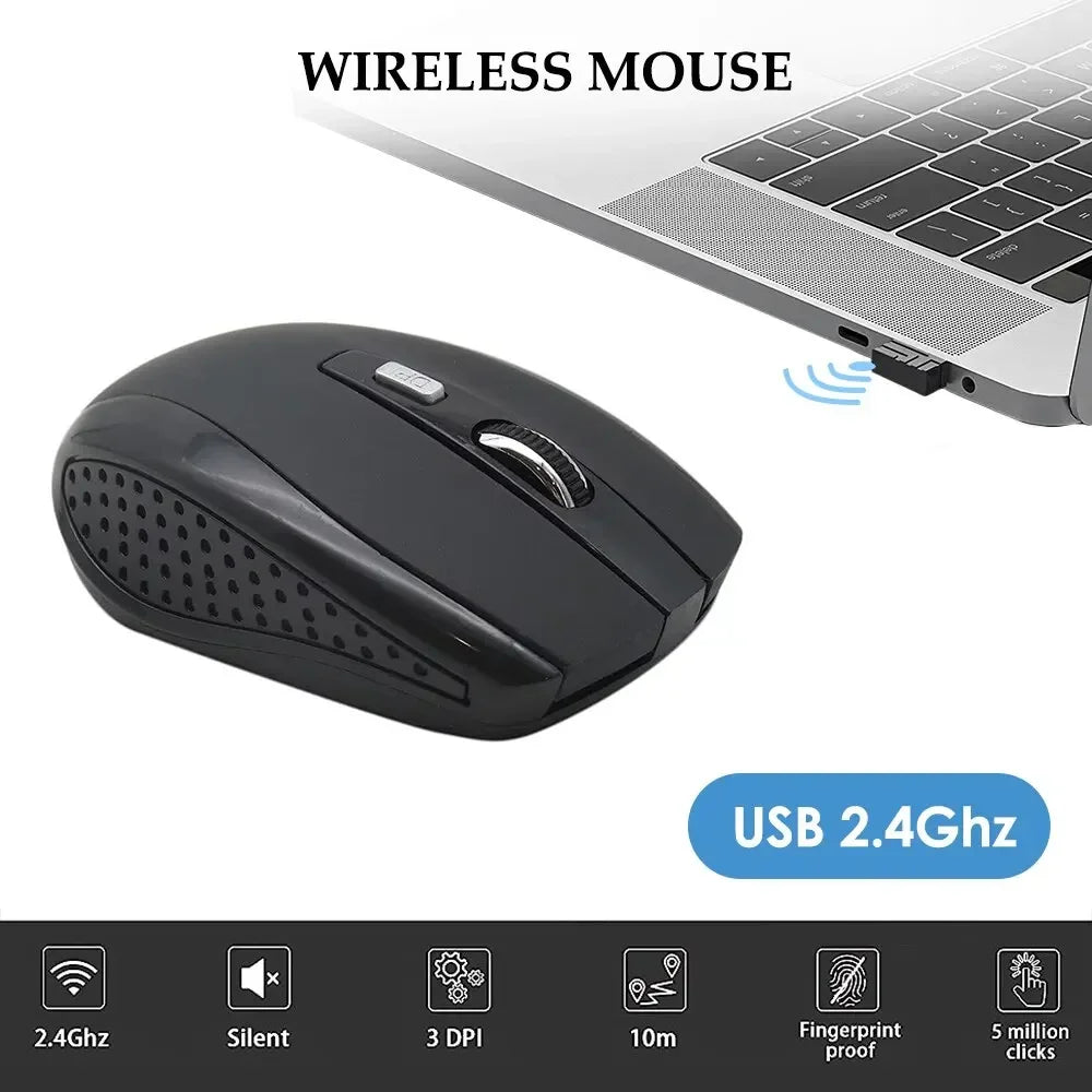 🖱️ DUTRIEUX 2.4GHz Wireless Optical Mouse