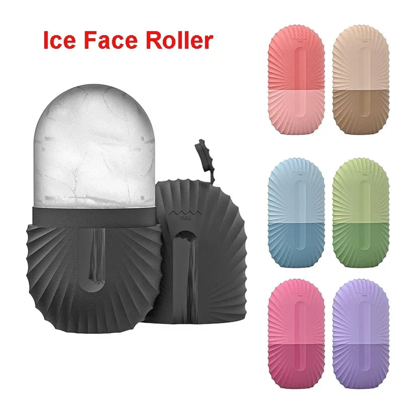 ❄️ Ice Face Roller – Silicone Ice Mold for Facial Beauty Massage