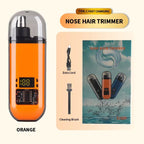 ✂️ 2 in 1 Electric Ear & Nose Hair Trimmer – Portable Professional Grooming Tool