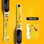 ⏰ Pokemon Strap LED Electronic Watch – Cute Pikachu & Gengar Design