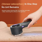 🔌 DINRGO LED Digital Fabric Lint Remover – Rechargeable Clothes Defuzzer