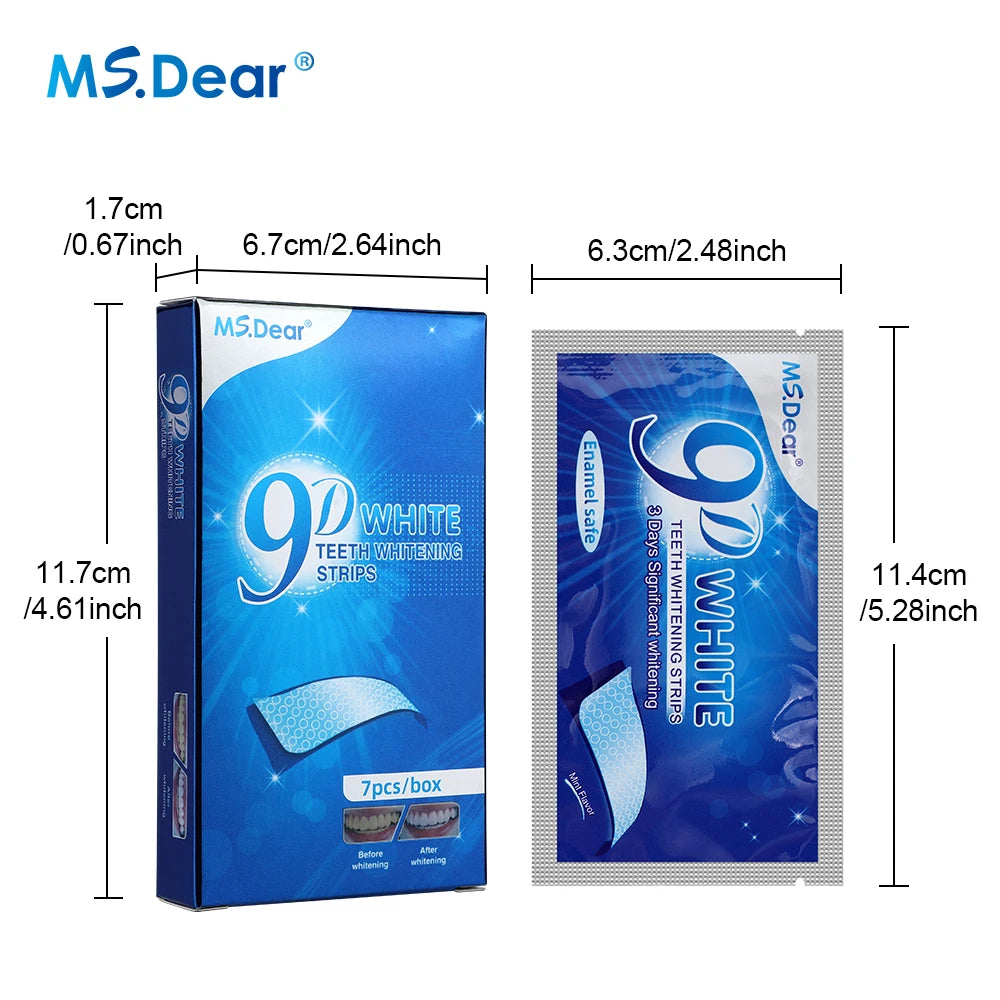 😁9D Whitening Strips – Product Description🌿