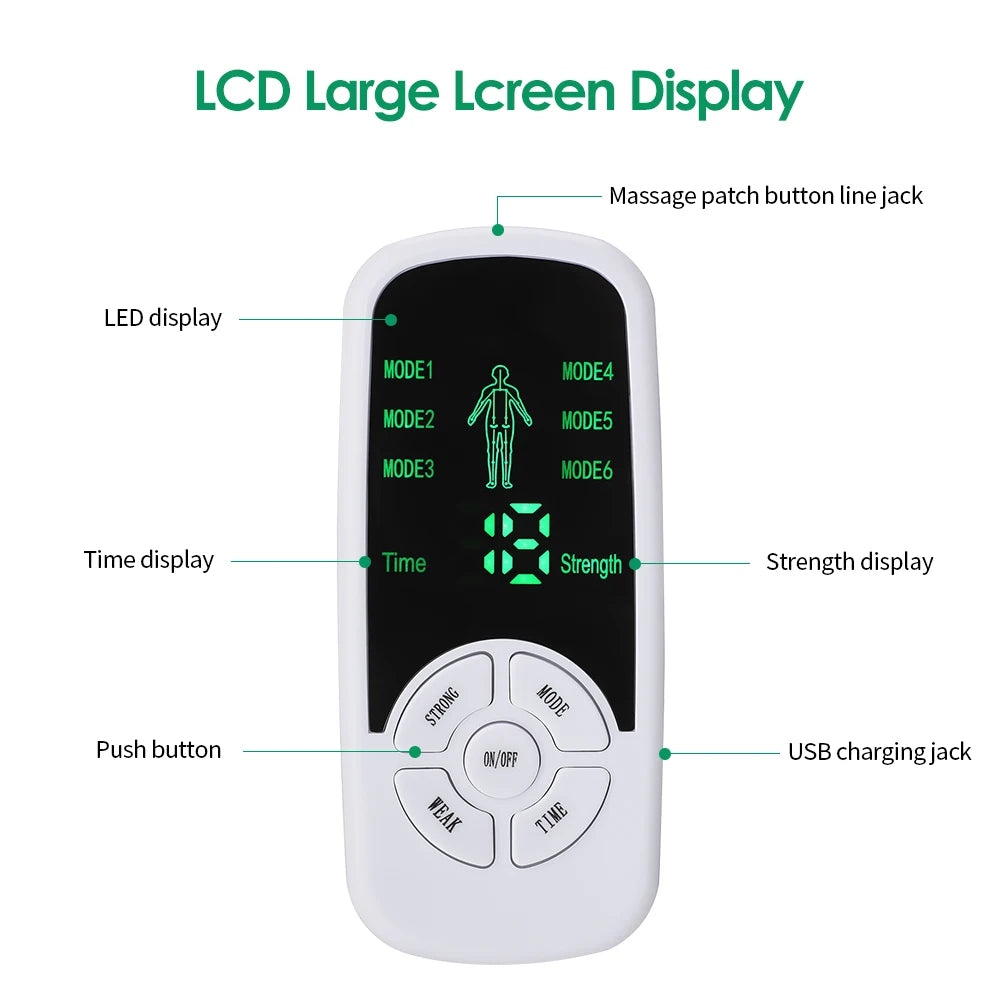 DearBeauty EMS Digital Cervical & Body Massager – Portable Physiotherapy Device