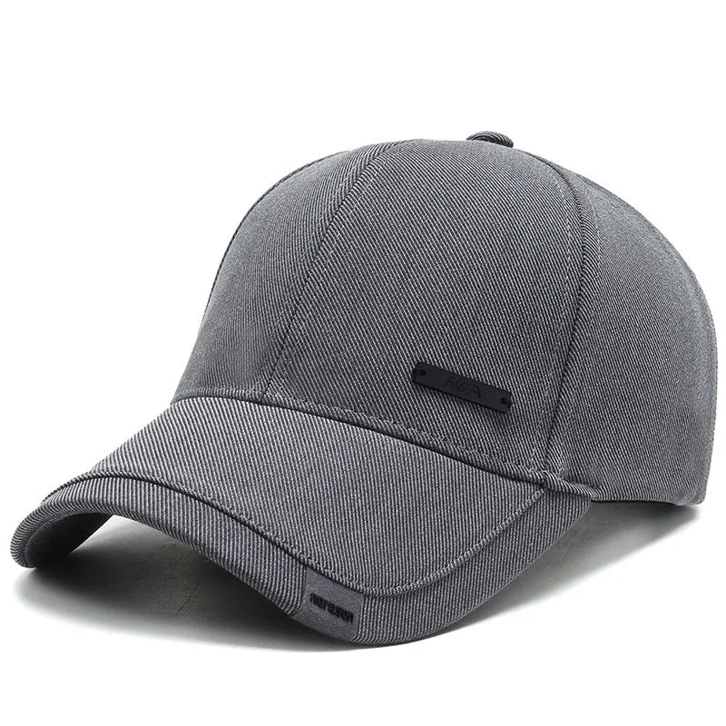 🧢 Unisex Hua Label Baseball Cap – Hip Hop Adjustable Casual Hat