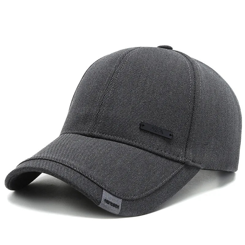 🧢 Unisex Hua Label Baseball Cap – Hip Hop Adjustable Casual Hat