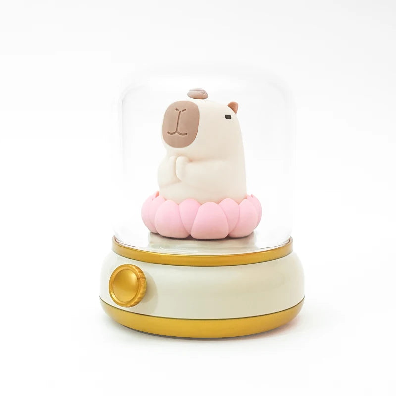 Flameless LED Lamp | USB-Powered Night Light with Realistic Flame Effect
