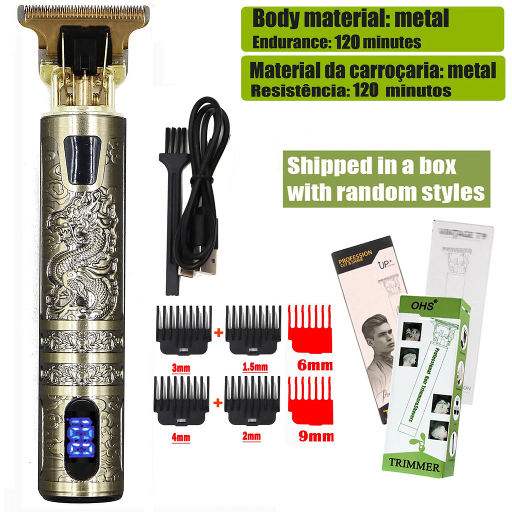 💈 T9 Hair Clipper – Electric Beard & Hair Trimmer for Men