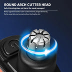 ✂️ 2 in 1 Electric Ear & Nose Hair Trimmer – Portable Professional Grooming Tool
