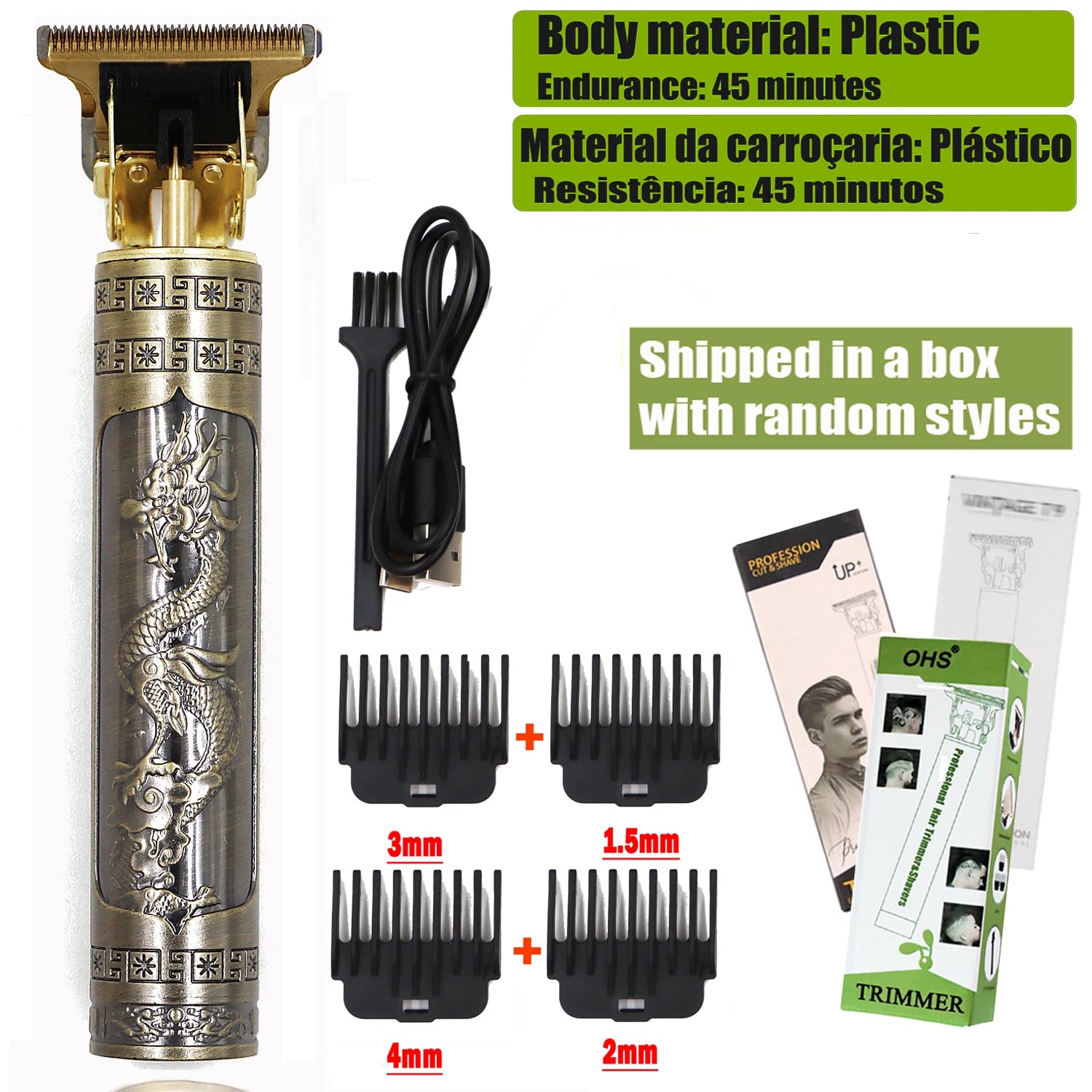 💈 T9 Hair Clipper – Electric Beard & Hair Trimmer for Men