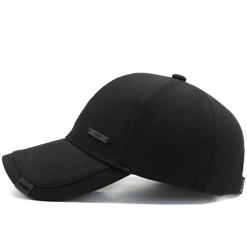 🧢 Unisex Hua Label Baseball Cap – Hip Hop Adjustable Casual Hat