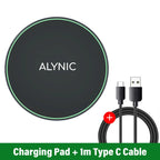 ⚡ VIKEFON 30W Fast Wireless Charging Pad Stand