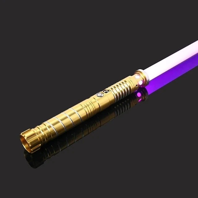 🌟 DiXinNi RGB Metal Lightsaber Laser Sword – 14+ Colors, Sound Effects, Removable Blade