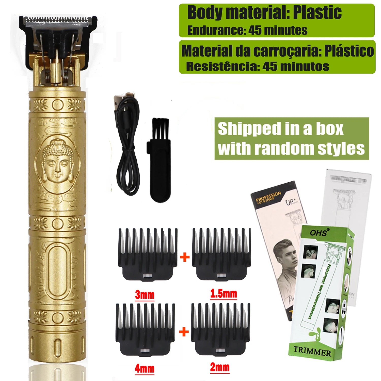 💈 T9 Hair Clipper – Electric Beard & Hair Trimmer for Men