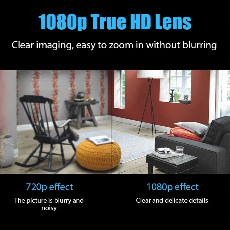📷 1080P HD Mini WiFi Camera – Wireless Night Vision Security Camera