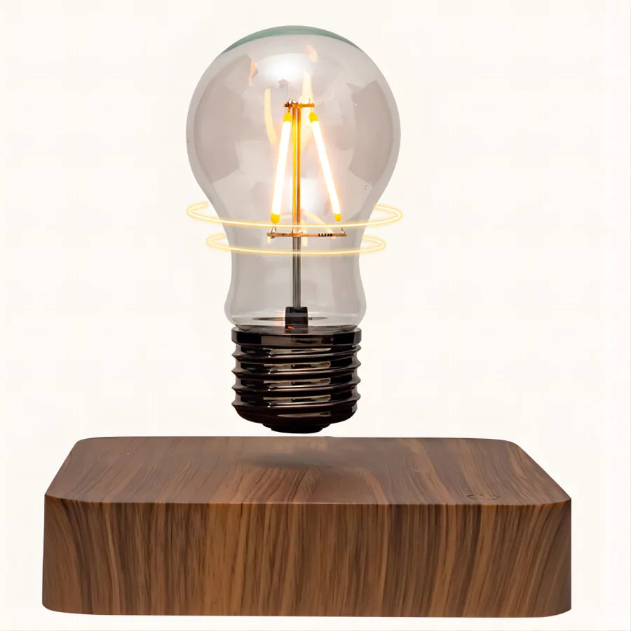 ✨ Magnetic Levitating LED Bulb Lamp | Floating Desk & Room Light