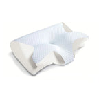 🛏️ Memory Foam Wedge Neck Pillow – Anti-Snore & Anti-Apnea Support