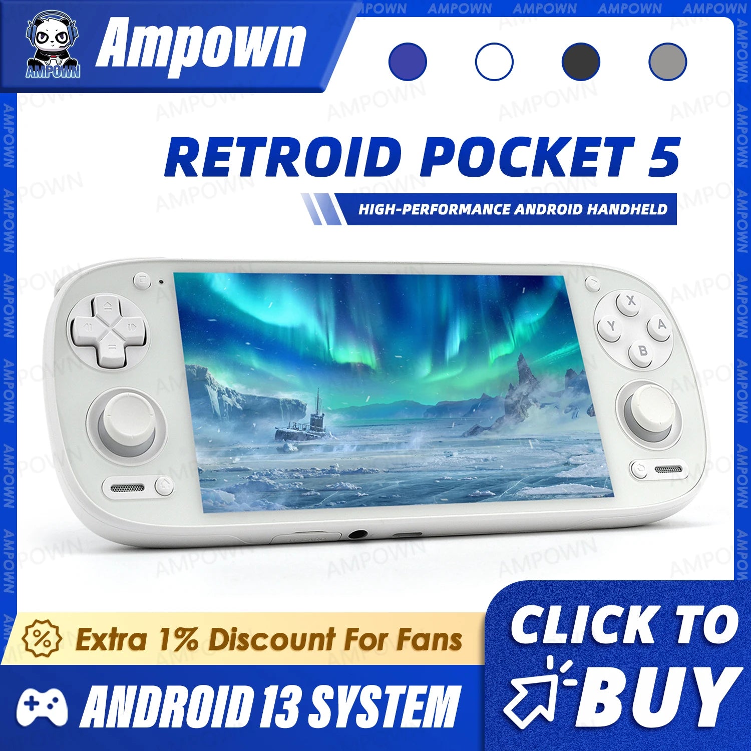 🎮 Retroid Pocket 5 – Next-Gen Handheld Gaming Console