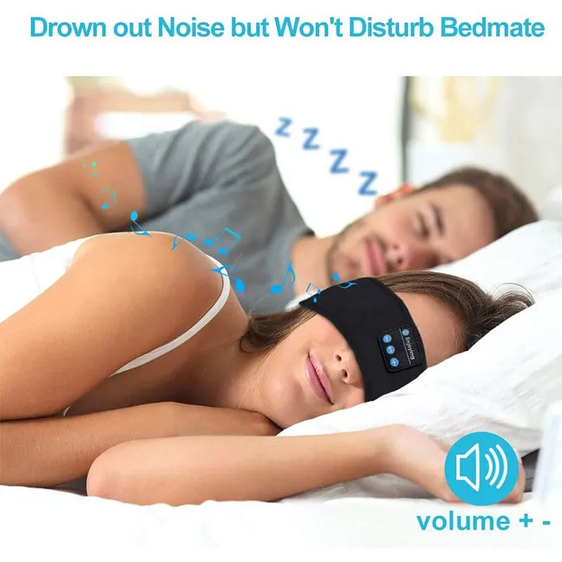 🎧 Diadema Bluetooth Inalámbrica 🎶 | Música y Comodidad para Deporte o Dormir 😴