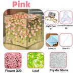 🌷 DIY 3D Tulip Flower Sea Night Lamp Kit – Romantic Creative Gift