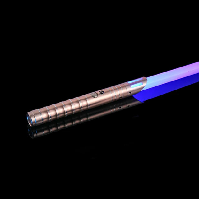 🌟 DiXinNi RGB Metal Lightsaber Laser Sword – 14+ Colors, Sound Effects, Removable Blade